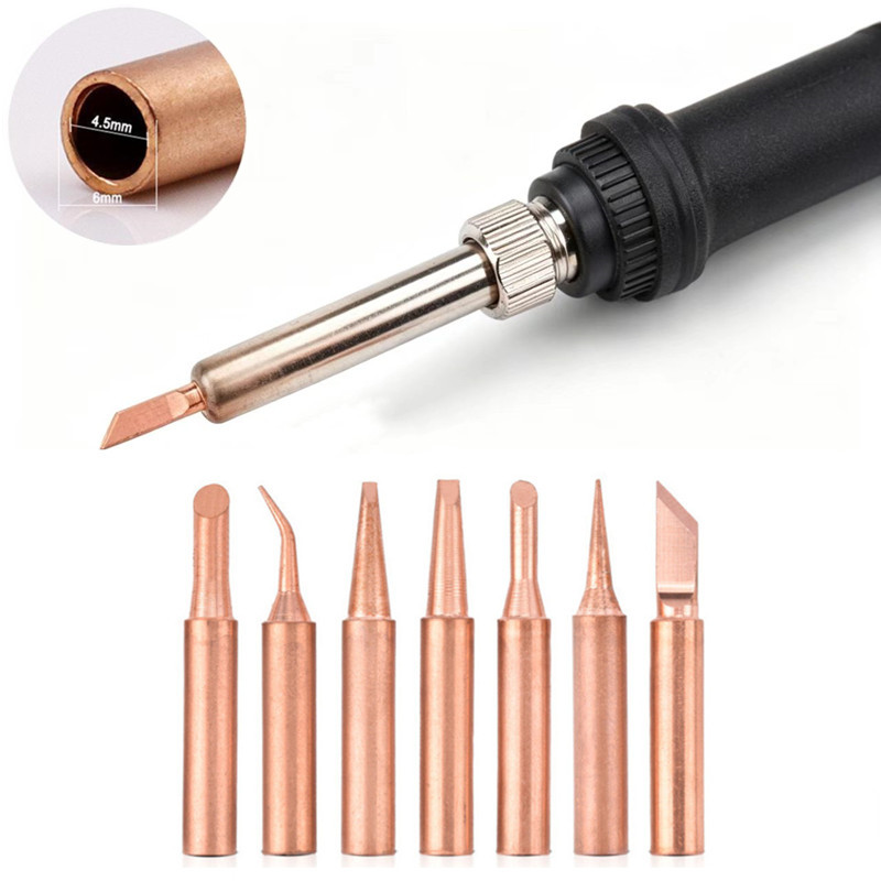 5Pcs Pure Copper Soldering Iro - Diy Electronics Bench recension och pris