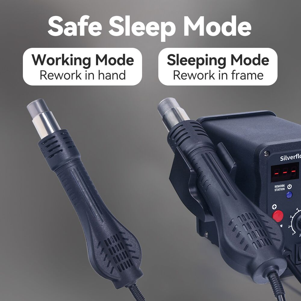 Silverflo 8586D Soldering Stat - Hot Air Rework Station recension och pris