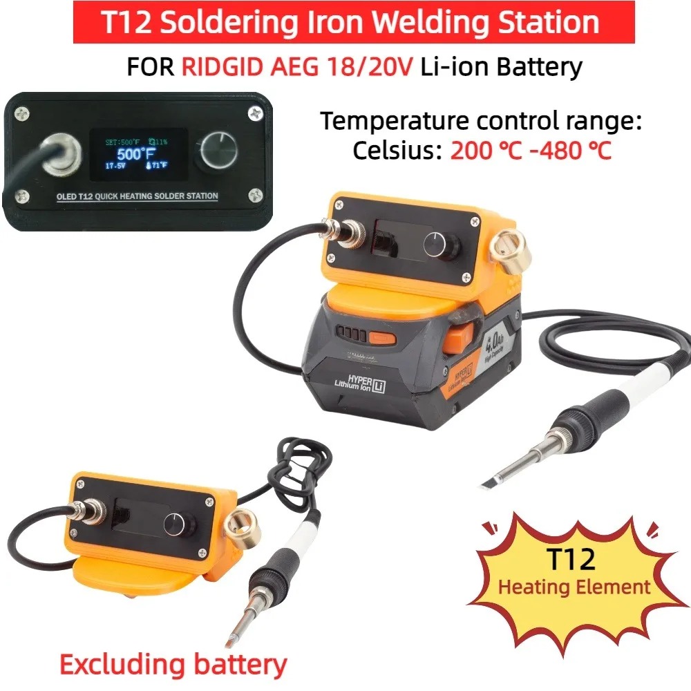 T12 Cordless Soldering Iron Fo - Diy Electronics Bench recension och pris