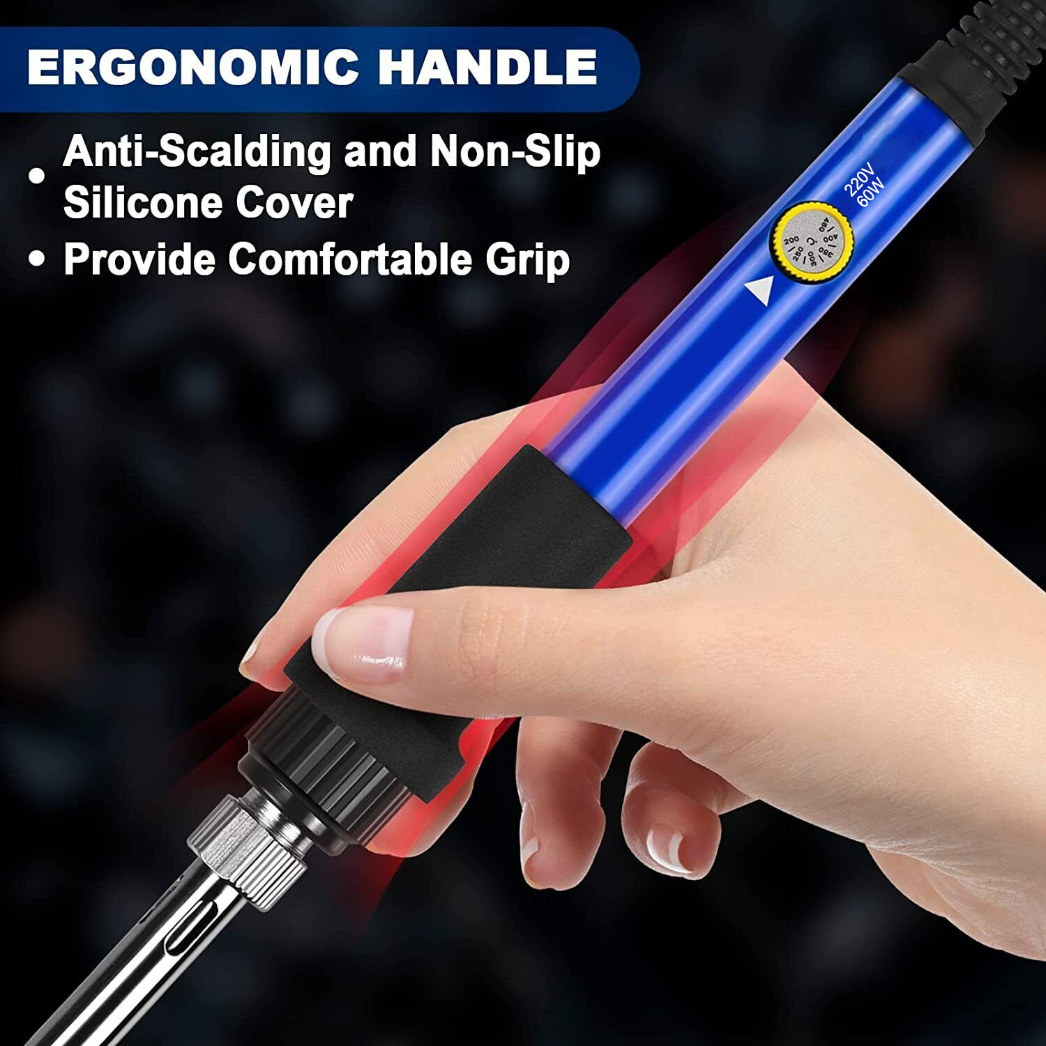 ILIBILIB 60W Soldering Iron Ki - Diy Electronics Bench recension och pris