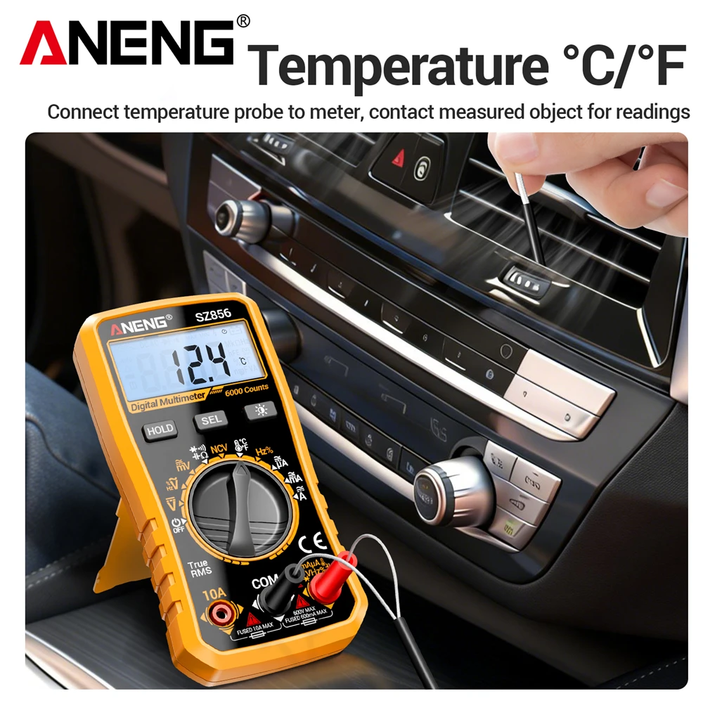 ANENG SZ856 intelligent multim - Diy Electronics Table recension och pris