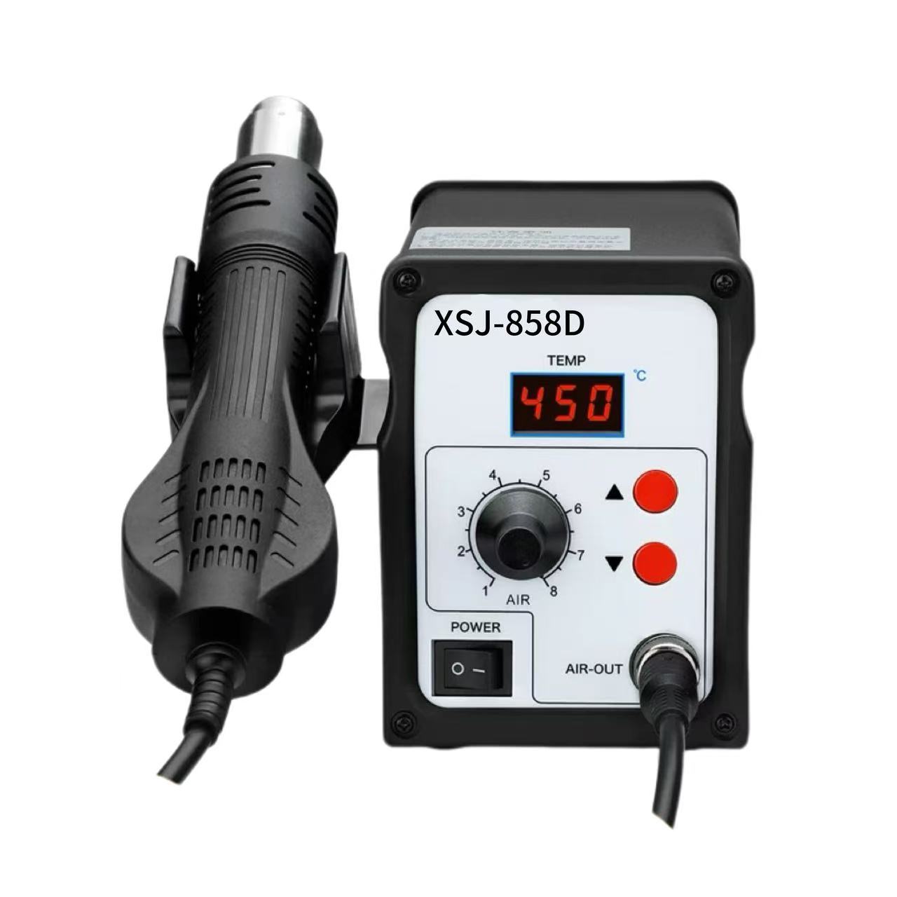 New Products 858D Hot Air Gun  - Hot Air Rework Station recension och pris