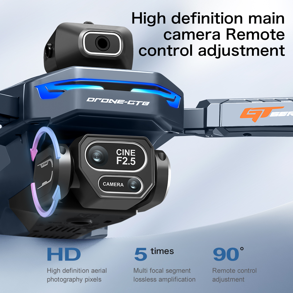 NEW GT8 HD RC Drone 4K Profess - Diy Rc Electronics recension och pris