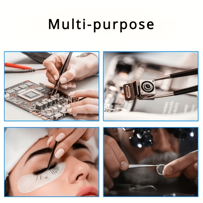 10Pcs ESD Anti‑Static Tweezers - Diy Electronics Set recension och pris