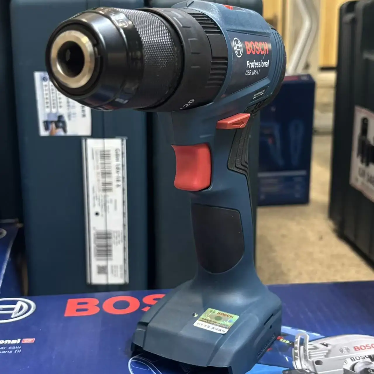 BOSCH GSB 185-LI Brushless Cor - Bosch Drill Gsb 18V recension och pris