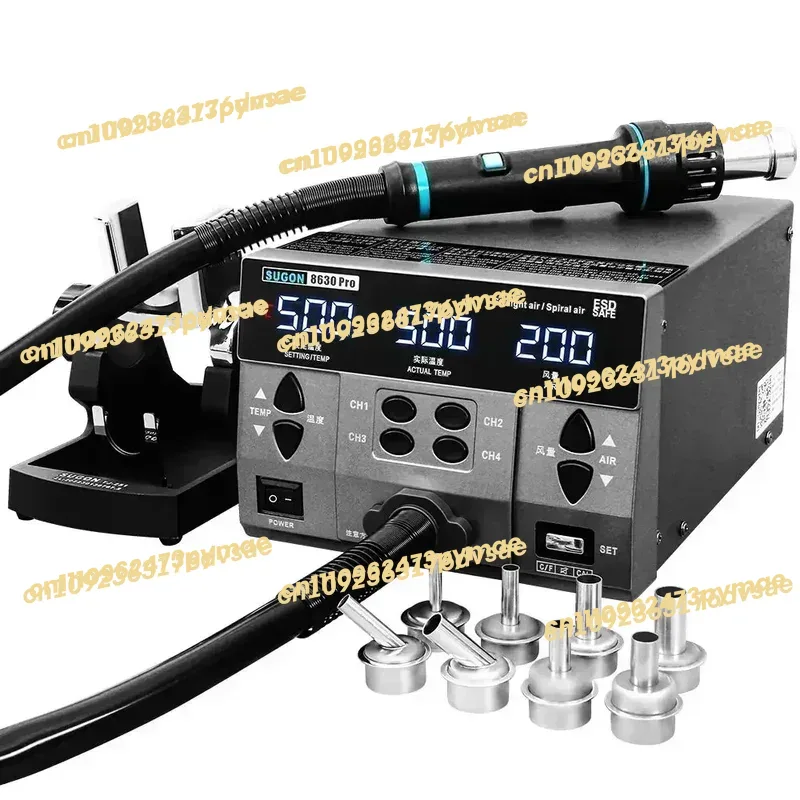 2025 2024 SUGON 8630Pro 1300W  - Hot Air Rework Station recension och pris