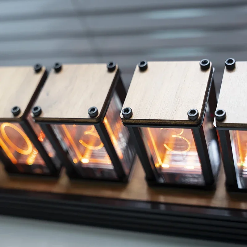 Luxury Nixie Glow Tube Clock W - Diy Electronics Table recension och pris