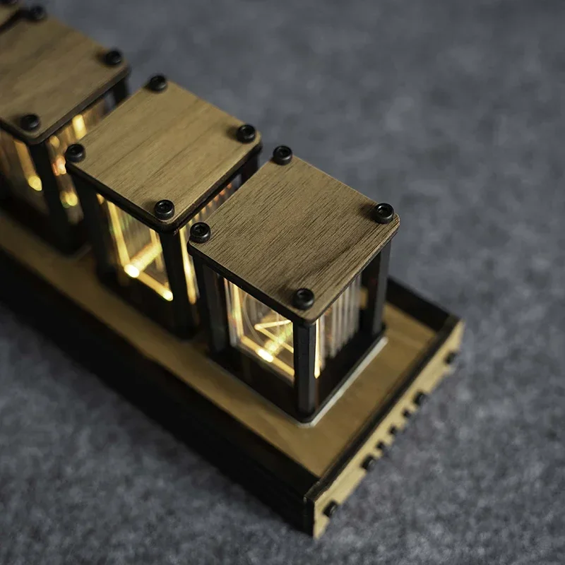 Luxury Nixie Glow Tube Clock W - Diy Electronics Table recension och pris