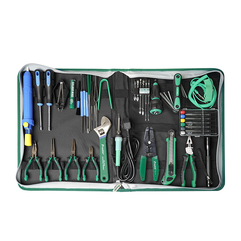 52Pcs Pro'sKit PK-2002H Home E - Diy Electronics Bench recension och pris