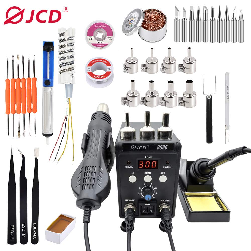JCD 2 in 1 Soldering Station 8 - Hot Air Rework Station recension och pris