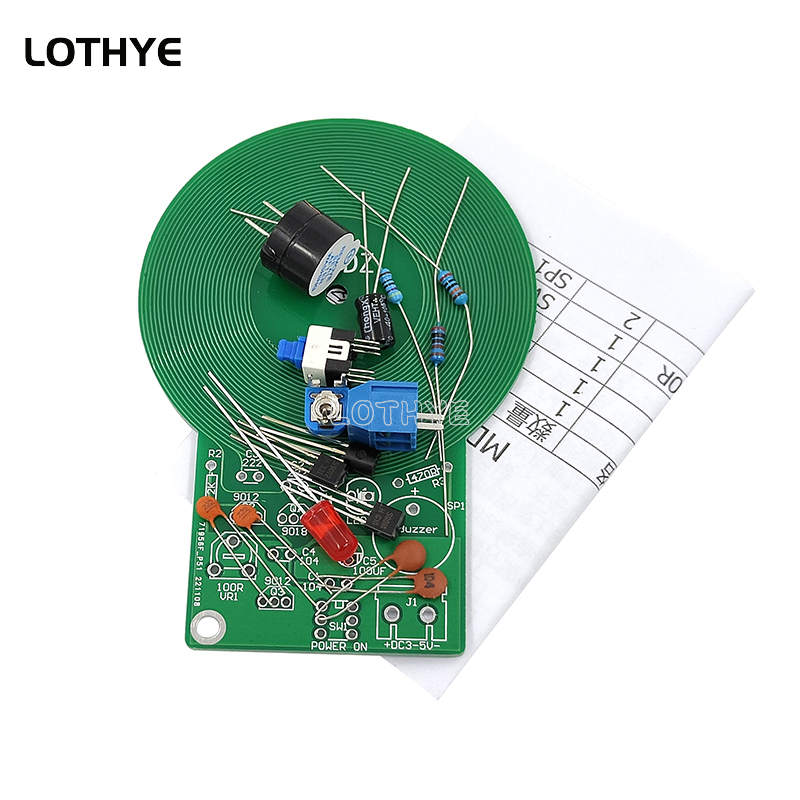 DC 3V-5V Metal Detector Kit DI - Diy Electronics Tools recension och pris