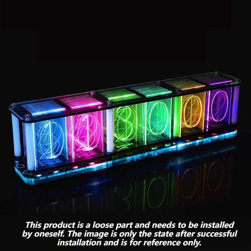 Glow Tube Clock Kit DIY Electr - Diy Electronics Table recension och pris