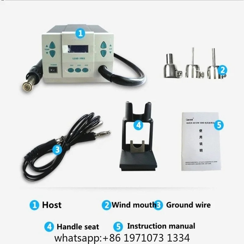 220V Original  861DW Heat Gun  - Hot Air Rework Station recension och pris