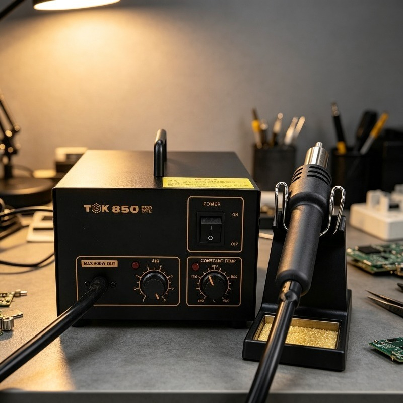 TGK-850/852 Precision 2-in-1 D - Hot Air Rework Station recension och pris