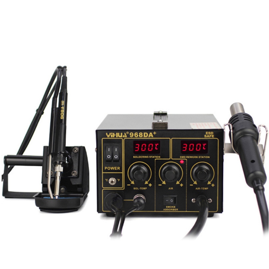 Intelligent 968DA+ 3-in-1 Hot  - Hot Air Rework Station recension och pris